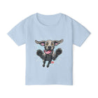 Happy Jumping Weimaraner Dog Toddler T-shirt | Playful Puppy Illustration