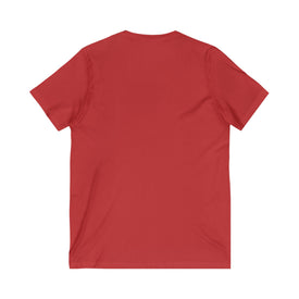 V-Neck Tee - Funny Playful Border Collie Dog Design from OMG You're Home!