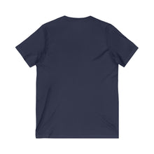 Load image into Gallery viewer, V-Neck Tee - Funny Playful Border Collie Dog Design from OMG You're Home!