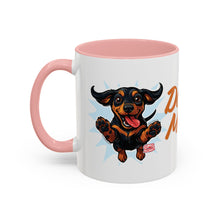 Load image into Gallery viewer, Doxie Mom Coffee Mug | Cute Dachshund Mom Gift (11oz Accent Mug)