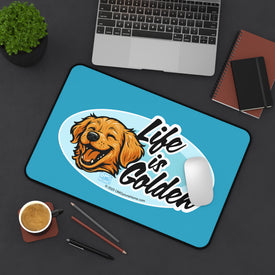 Golden Retriever Dog Lover's Desk Mat - 