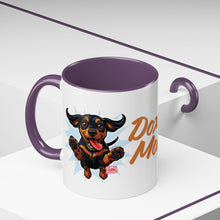 Load image into Gallery viewer, Doxie Mom Coffee Mug | Cute Dachshund Mom Gift (11oz Accent Mug)