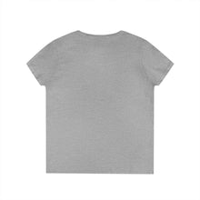 Load image into Gallery viewer, Playful Cane Corso Dog Lover's V-Neck T-Shirt, Pet Owner Gift, Animal Lover Apparel, Casual Tee, Birthday Gift, Women's Everyday Wear