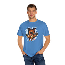 Load image into Gallery viewer, Playful Collie Dog Graphic T-Shirt, Unisex Pet Lover Tee, Casual Wear, Birthday Gift, Collie Lover Apparel, Graphic Tees for Dog Owners