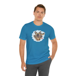 Happy German Shepherd Unisex Jersey Short Sleeve Tee