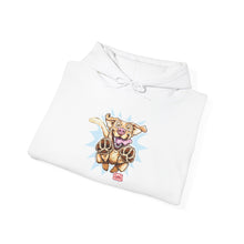Load image into Gallery viewer, Playful Golden Retriever Puppy Graphic Pullover Hoodie