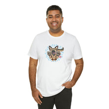 Load image into Gallery viewer, Happy German Shepherd Unisex Jersey Short Sleeve Tee