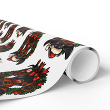 Load image into Gallery viewer, Festive  Dachshund Wrapping Paper Set for All Occasions, Gift Wrap for Christmas, Eco-Friendly Design