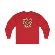 Load image into Gallery viewer, Playful Cocker Spaniel Dog Art Long Sleeve Tee | Pet Lover Gift, Animal Hoodie, Casual Wear, Birthday Present, Cozy Outdoor Top