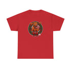 Festive Vizsla Dog Graphic Tee | Unisex Heavy Cotton Shirt for Dog Lovers, Holiday Gift, Animal Lover Apparel, Christmas Tee, Cozy Comfort