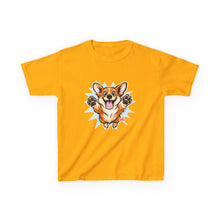 Load image into Gallery viewer, Happy Jumping Corgi Kids T-Shirt