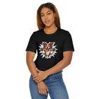 Fun Red and White Border Collie Dog Lover T-Shirt, Cute Pet Tee, Animal Lover Gift, Birthday Present for Dog Moms/Dads
