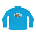 Ladies Quarter-Zip Pullover - Perfect for Casual Days, Life is Golden Design, Great for Gifts, Outdoor Activities, and Everyday Wear