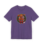 Festive Vizsla Dog Wreath T-Shirt | Unisex Jersey Tee, Holiday Apparel, Dog Lover Gifts, Christmas Shirt, Pet-Themed Fashion