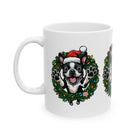 Festive Boston Terrier Dog Lover Mug, Christmas Dog Mug, Holiday Gift for Pet Owners, Cute Puppy Design Cup, Funny Coffee Tea Mug