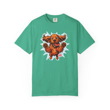 Load image into Gallery viewer, Playful Cocker Spaniel Dog Graphic T-Shirt, Pet Lover Tee, Unisex Cotton Top, Fun Gift for Dog Owners, Casual Wear Shirt