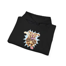Load image into Gallery viewer, Playful Golden Retriever Puppy Graphic Pullover Hoodie