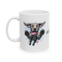 Load image into Gallery viewer, Crazy Weimaraner Dad Mug | Weimaraner Dog Coffee Cup