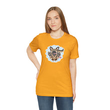 Load image into Gallery viewer, Happy German Shepherd Unisex Jersey Short Sleeve Tee