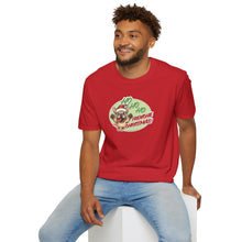 Load image into Gallery viewer, Christmas Frenchie Unisex Softstyle T-Shirt, Festive Dog Tee, Holiday Gift, Cute Pug Shirt, Casual Wear, Christmas Apparel