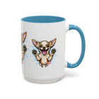 Chihuahua Happy Pup Accent Coffee Mug – Cute Dog Lover Gift (11/15oz)