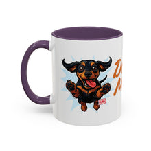 Load image into Gallery viewer, Doxie Mom Coffee Mug | Cute Dachshund Mom Gift (11oz Accent Mug)