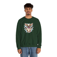 Load image into Gallery viewer, Chihuahua Splash Crewneck Sweatshirt  Cute Jumping Puppy Graphic