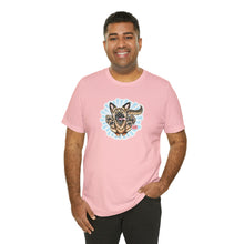 Load image into Gallery viewer, Happy German Shepherd Unisex Jersey Short Sleeve Tee