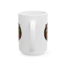 Load image into Gallery viewer, Festive  German Shepherd Dog Lover Ceramic Mug | Christmas Gift, Holiday Decor, Pet Lover's Mug, Cute GSD Cup, Coffee Tea Mug