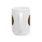 Festive  German Shepherd Dog Lover Ceramic Mug | Christmas Gift, Holiday Decor, Pet Lover's Mug, Cute GSD Cup, Coffee Tea Mug