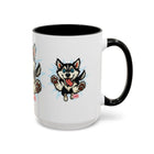 Playful Siberian Husky Dog Coffee Mug, Cute Pet Lover Gift, Fun Drinkware, Husky-Themed Present, Mother's Day Gift