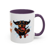 Load image into Gallery viewer, Doxie Mom Coffee Mug | Cute Dachshund Mom Gift (11oz Accent Mug)