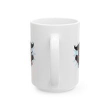Load image into Gallery viewer, Playful Dachshund Ceramic Mug - Perfect Gift for Dog Lovers, Coffee Mug, Pet Owner Gift, Animal Lover Mug, Funny Dog Mug