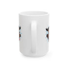 Playful Dachshund Ceramic Mug - Perfect Gift for Dog Lovers, Coffee Mug, Pet Owner Gift, Animal Lover Mug, Funny Dog Mug