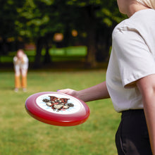 Load image into Gallery viewer, Happy Border Collie Catch Illustration Frisbee | Dog Disc, Outdoor Play