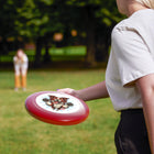 Happy Border Collie Catch Illustration Frisbee | Dog Disc, Outdoor Play