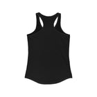 Women's Ideal Racerback Tank featuring the OMG You're Home Red and White Border Collie