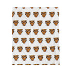 Leaping Longhaired Dachshund Velveteen Plush Blanket Doxie Welcome Home