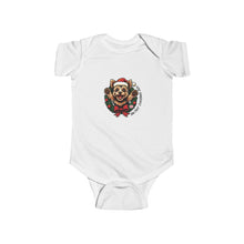 Load image into Gallery viewer, Adorable Baby Holiday Bodysuit, Cute Infant Christmas Outfit, My First Christmas, Holiday Gift for Newborns, Yorkie Lover Baby Wear