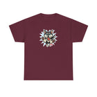 Cute Siberian Husky Dog Graphic Unisex Heavy Cotton Tee | Pet Lover Gift, Husky Apparel, Fun Casual Wear