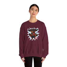 Load image into Gallery viewer, Playful Dachshund Dog Crewneck Sweatshirt | Funny Dog Lover Gift, Unisex Sweatshirt, Pet Owner Apparel, Casual Cozy Wear, Birthday Gift