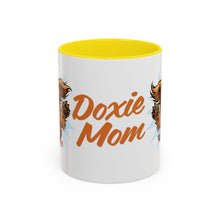 Load image into Gallery viewer, Doxie Mom Mug | Accent Coffee Mug 11oz, Dachshund Mom Ceramic