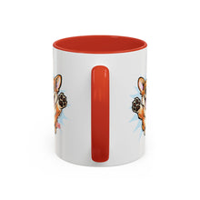 Load image into Gallery viewer, Corgi Coffee Mug - Cute Happy Corgi Accent Mug (11oz)