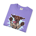 Playful German Shorthaired Pointer Dog Graphic Tee, Casual Pet Lover Shirt, Funny Dog T-Shirt, Gift for GSP Owners