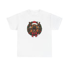 Christmas GSD Puppy Shirt, Holiday T-Shirt, Unisex Cotton Tee, Santa German Shepherd Dog Shirt