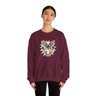 Chihuahua Splash Crewneck Sweatshirt  Cute Jumping Puppy Graphic