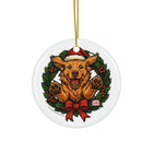 Golden Retriever Holiday Ornaments, 2-Sided Print, Dog Lover Gift, Pet Memorial, Christmas Decorations, Personalized Gifts