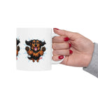 Dachshund Happy Pup Ceramic Mug (11oz & 15oz)