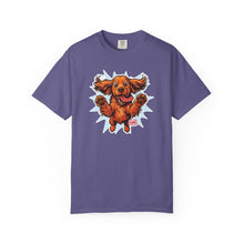 Load image into Gallery viewer, Playful Cocker Spaniel Dog Graphic T-Shirt, Pet Lover Tee, Unisex Cotton Top, Fun Gift for Dog Owners, Casual Wear Shirt