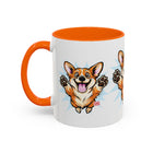 Corgi Coffee Mug - Cute Happy Corgi Accent Mug (11oz)